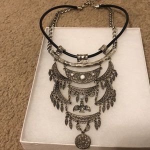 Boho style adjustable necklace